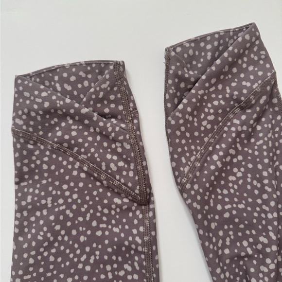 RBX Women's Leggings Size Small With Crossover Ankle Design and Polka Dot Print - Picture 2 of 6
